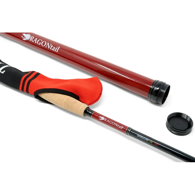 DRAGONtail Shadowfire 365 12' Tenkara Fishing Pole Kit with DRAGONtail Shadowfire 365 12' Tenkara Fishing Pole Kit with