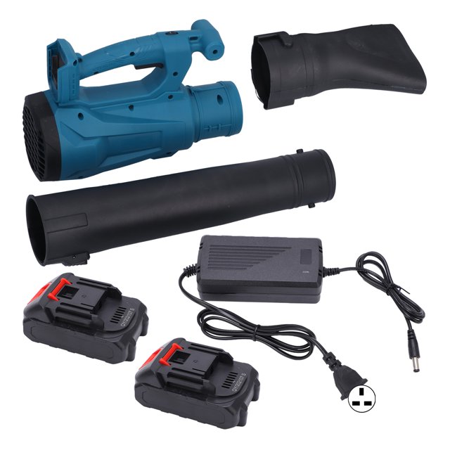 Electric Blower Portable Multipurpose Antiskid Handle Dust Removal Electric Tool AC 80 V to 240VUK Plug 10 Batteries
