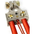 thumbnail image 3 of 9 Absolute BTC300N 0/2/4/6/8 AWG Single Negative Power Battery Terminal Connectors Chrome, 3 of 6