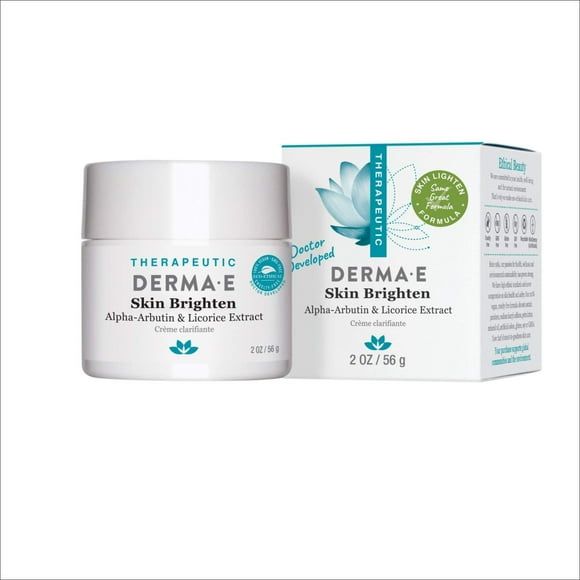 DERMA E Skin Brightening Cream, 2 oz