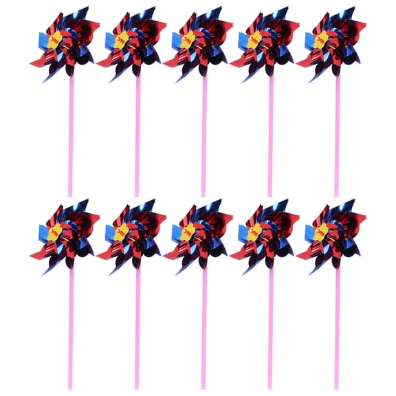 GAXIRE 20pcs Plastic Windmill Toys for Kids Room Decoration and Outdoor Fun Activities