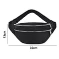thumbnail image 2 of Sports running waist bag, men's and women's fashion mobile phone bag-black, 2 of 5