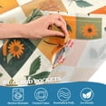 thumbnail image 4 of Yayeee Window Valance for Kitchen Farmhouse Rod Pocket Cartoon Plants Short Curtain for Living Room, 4 of 6
