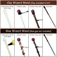 thumbnail image 4 of Magic Wizard Wand Making Kit DIY Craft Set for Kids Adult Make Your Own Wands Birthday Party Gift 45-Piece, 4 of 6