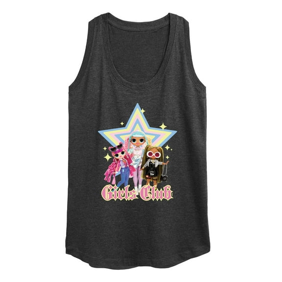 LOL OMG! Fashion Dolls - Girls Club - Women's Racerback Tank Top