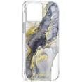 thumbnail image 4 of Tough Prints Étui pour iPhone 13 Mini - Protection contre les Chutes de 10 Pieds - 5,4 Pouces - Marbre Bleu Marine, 4 of 6