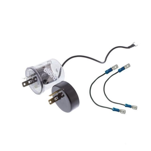United Pacific LED Flasher with Reverse Polarity Base & Extension Wires/ 2 Terminal 90649