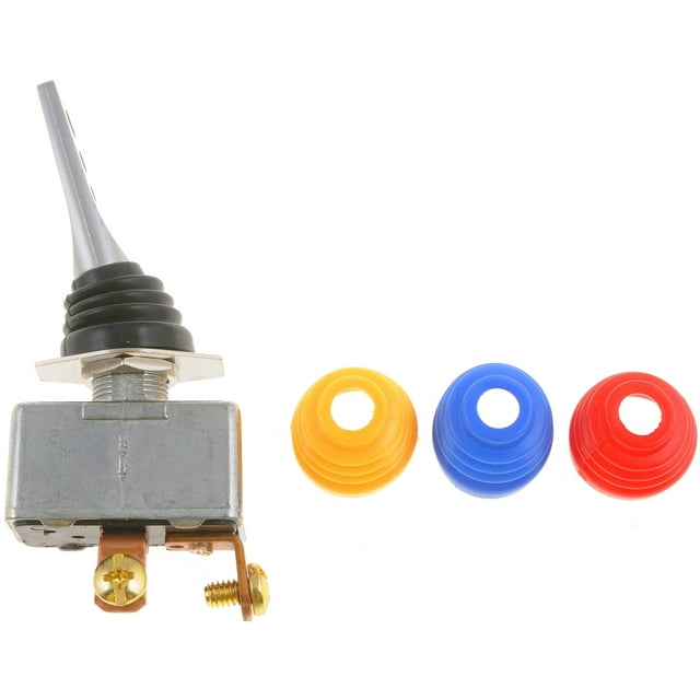 Dorman Multi Purpose Switch 85943 Conduct-Tite; 12 Volt; 35 Amp Max; Toggle; Lever; Non-Lighted; Silver; Without Safety Cover