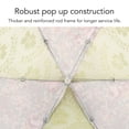 thumbnail image 3 of Pop Up Food Cover with Floral Print, Large Space Design, Mesh Fabric Material, Durable, Versatile for Home Outdoor Picnic, 3 of 8