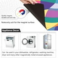 thumbnail image 4 of Yayeee Magnetic Dishwasher Cover for The Front Decoration Home Kitchen Machine Sticker Protector, Colorful Wavy Pattern, 4 of 6