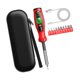 thumbnail image 5 of Probador de voltaje de 30V-1000V, herramienta de detección de circuitos iluminada, probador eléctrico Rojo, 5 of 9