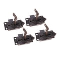 thumbnail image 3 of FUTUREORYY 4Set Small Latch Lock Rectangular Metal Latch for Furniture and Wooden Boxes, 3 of 6
