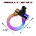 thumbnail image 4 of Xotic Tech Sports Track Racing Style CNC Aluminum Tow Hook Ring Compatible with Jetta MK6 2011-2018 6th (Neo), 4 of 4