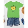thumbnail image 3 of Cute Little Cat Face T-Shirt Juniors -Image by Shutterstock,  Small, 3 of 4