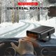 thumbnail image 4 of 12V 120W Portable Windscreen Demister Fast Heating Defroster Heating Fan 360 Rotatable Car Cooling Heating Fan for All Cars, 4 of 5