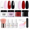 thumbnail image 1 of Kit de inicio en polvo para uñas de inmersión AZUREBEAUTY con 4 colores y accesorios, 1 of 8