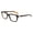DARK AMBER TORTOISE, variant on Shinola Flexon Rectangular Eyeglasses SH15000 242 Amber Tortoise 54mm