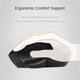 thumbnail image 2 of Wireless Mouse Bluetooth for Computer Laptop Dual Mode Ergonomic Rechargeable Mouse Grey, 2 of 5