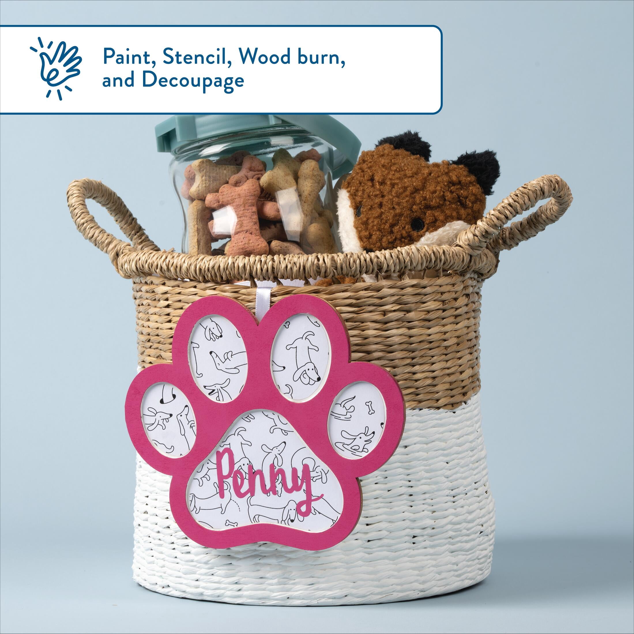 Hello Hobby 7" Wood Shape, Paw