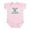 Petal Pink, variant on CafePress - Stroller Today, Racecar Tomorrow Infant Creeper - Baby Light Bodysuit, Size Newborn - 24 Months