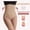 Beige, variant on Lilgiuy Fashion Saving Woman's Body Shaping Girdle Panty Body Sculpting Pants Women's Mid-waist Abdomen Pants High-waist Leggings Pants Shorts