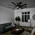 thumbnail image 5 of 85" Kichler Gentry Distressed Black LED Ceiling Fan, 5 of 6
