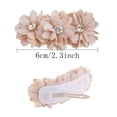 thumbnail image 2 of Hebilla para el cabello de flores BFNAAgirl para bebé niña con clips de caimán, 2 of 7