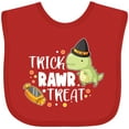 thumbnail image 3 of Inktastic Halloween Trick Rawr Treat with Dinosaur Boys or Girls Baby Bib, 3 of 4