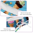 thumbnail image 3 of Ice Cream Two-Pack Bikini Set with Detachable Sponge and Adjustable Strap, for Beach and Swimming Suit Scenes, 3 of 6