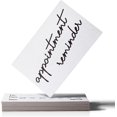 thumbnail image 2 of Rappel de Carte de Nommage Chl 100 Blanc, 2 of 4