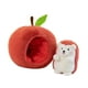 thumbnail image 2 of Muñeco de peluche de erizo, peluche de manzana, regalo de Navidad, decoración suave para habitación, juguete para abrazar Grande, 2 of 9