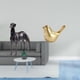 thumbnail image 2 of Elegante figura de resina de y pájaro dorado, escultura moderna para decoración del hogar, sala de estar, oficina, mesa, centro de mesa, regalo, 2 of 8
