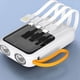 thumbnail image 3 of 2X Caja de Banco de Energía 3X18650 4 en 1 Caja de Almacenamiento de Carga de Batería DIY Caja USB Tipo C con Linterna para Cargar Teléfonos Móviles,B, 3 of 5