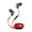 Red, variant on Super High Clarity 3.5mm Stereo Earbuds/ Headphone for OPPO R17 Pro, Realme 2, R17, F9, F9 Pro (Red) - w/ Mic & Volume Control