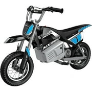 Razor Dirt Rocket MX350 - Black with Decals, up to 14 mph, 24V Electric Dirt Bike for Child 8+