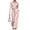 Pink #5, variant on WULMLEO Womens 2 Piece Tracksuit Outfits Quarter Zip Long Sleeve Crop Top And Drawstring Wide Leg Pants Loungewear Sets With Pockets Light Gray M
