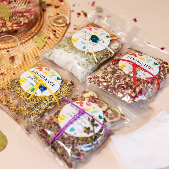 Simmering Potpourri Kit – 4 Bags of All-Natural Stove Top Scent Mix, Dried Fruit & Spice Blends for Cozy Home Fragrance, Set for Christmas, Mother’s Day & Housewarming