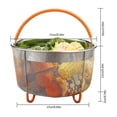 thumbnail image 2 of Stainless Steel Steamer Basket Set,instant-pot Accessories For Ninja Foodi Pressure Cooker & Multi, 2 of 5