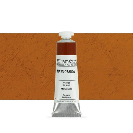 UPC: 0877463000638 | Williamsburg Handmade Oil Paint 37 ml Mars Orange