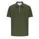 thumbnail image 3 of Blusas y camisas de manga larga con cuello en V para hombre, estilo casual, liso, clásico, sin capucha, de manga larga, con cuello vuelto, camisa a cuadros, abrigo de poliéster para hombre, 3 of 8