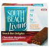 South Beach Living: Delights Chocolate Raspberry .98 Oz Snack Bar, 6 ct