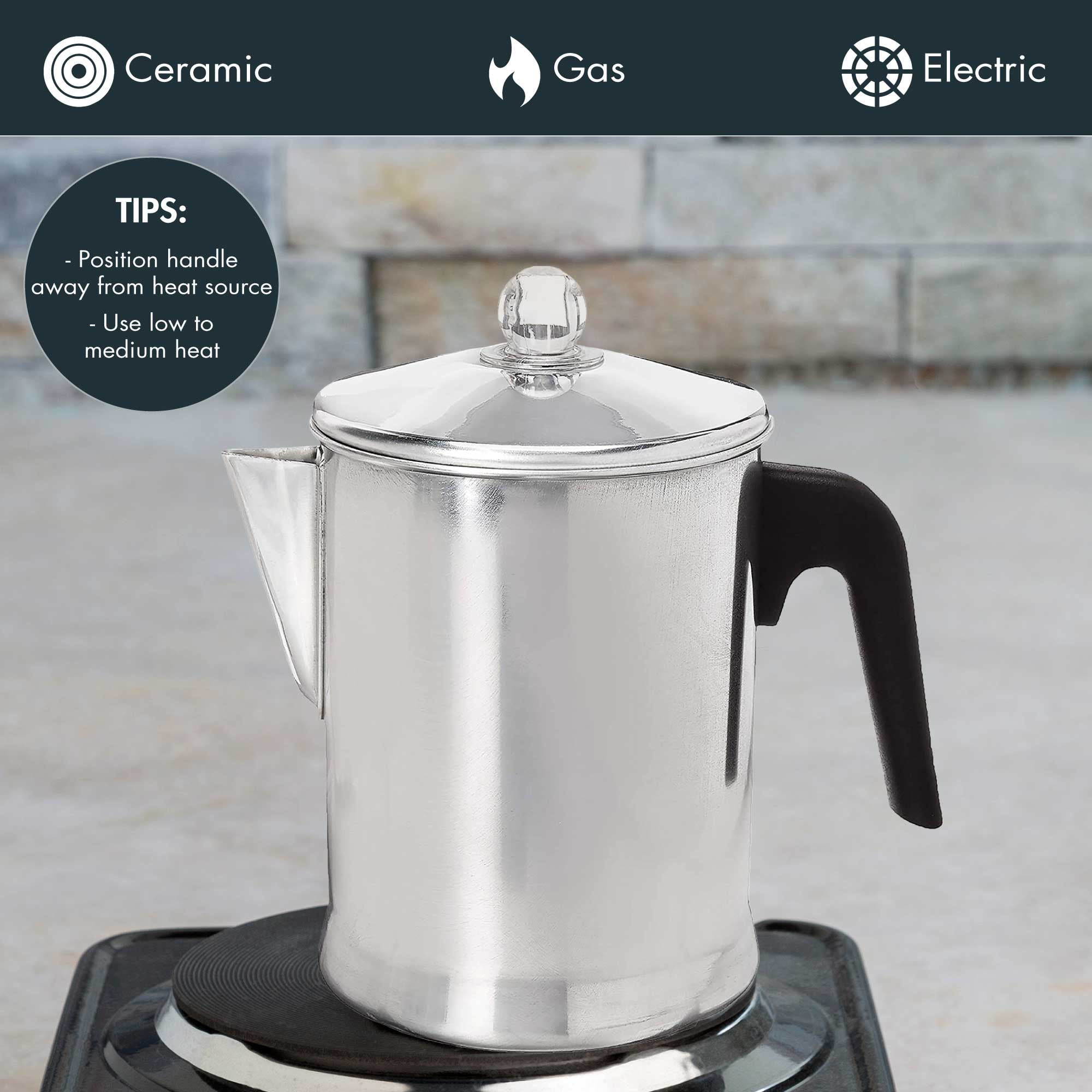 DORMEYER Electric Percolator Coffee Maker Pot Automatic 10 cup Model 6901  VTG