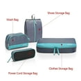 thumbnail image 2 of CHOOCI Portable Storage Bags Small Lightweight Travel Packing Bags Set with Four Separate Bags, 2 of 6