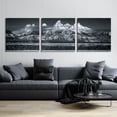 thumbnail image 3 of Epic Art 'Teton Pano Above Clouds - Grand Teton National Park' by Darren White, Acrylic Glass Wall Art, 3 Piece Set, 108" x 36", 3 of 8