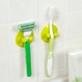 thumbnail image 2 of VONKY 4pcs Multifunctional PVC Material Bathroom Kithen Vacuum Sucker Hook Wall Hanger Strong Suction Force, 2 of 8