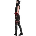 thumbnail image 4 of Mujeres Ninja Cosplay Mujer Samurai Disfraz de Halloween Ninja Etapa Juego Uniforme-u, 4 of 5