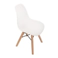 thumbnail image 3 of 2 sillas infantiles Eames modernas para niños pequeños (blancas), 3 of 3