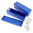 thumbnail image 3 of Caja de Almacenamiento de de Monedas de 2 Piezas Compatible con 20 Portamonedas de , Caja de Monedas de Plástico para Almacenamiento de Monedas de Coleccionista Azul, 3 of 9