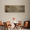 thumbnail image 3 of Large Framed Canvas Wall Art Moody Landscape Print for Living Room Decoration - 60"x20" Natural Frame, 3 of 7
