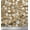 Tortilla Brown, variant on Soimoi Cotton Voile Fabric Leaves & Floral Clip Art Print Fabric by the Yard 42 Inch Wide